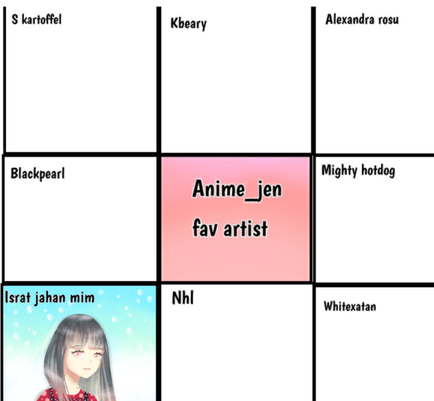 Jen's fav artist collab