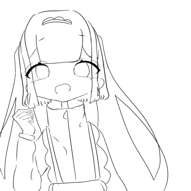 じゃじめど線画！
