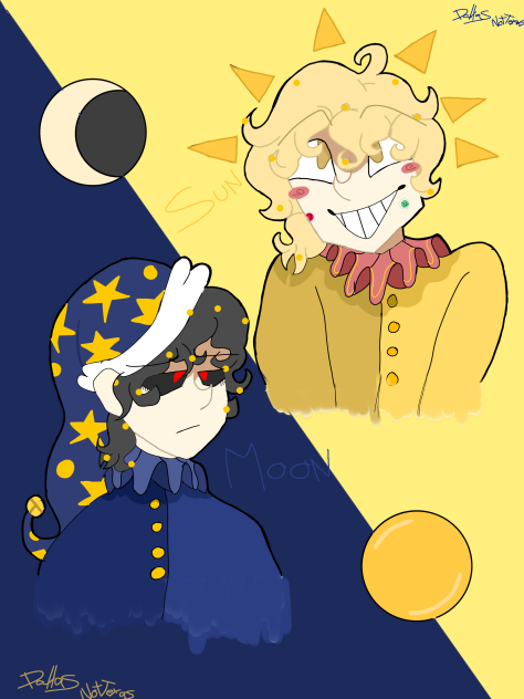 Sun y Moon - ibisPaint