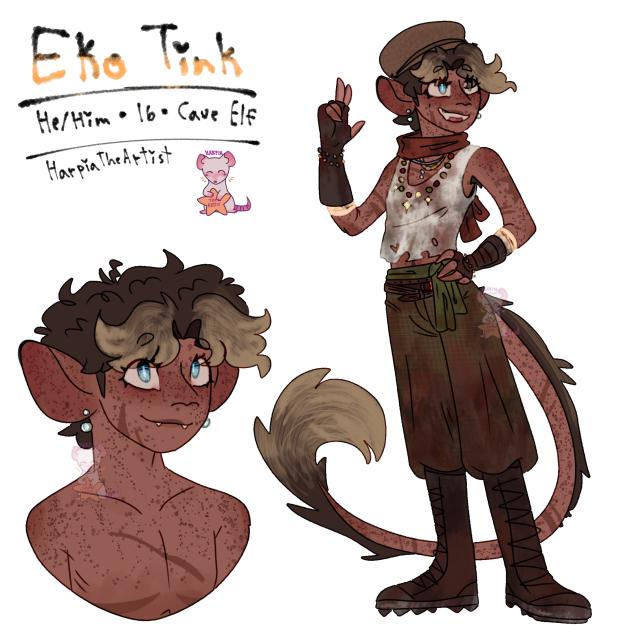[Book Character Redesign] OC - Eko