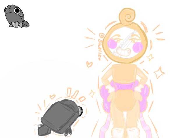 Glisten and pebble ^^