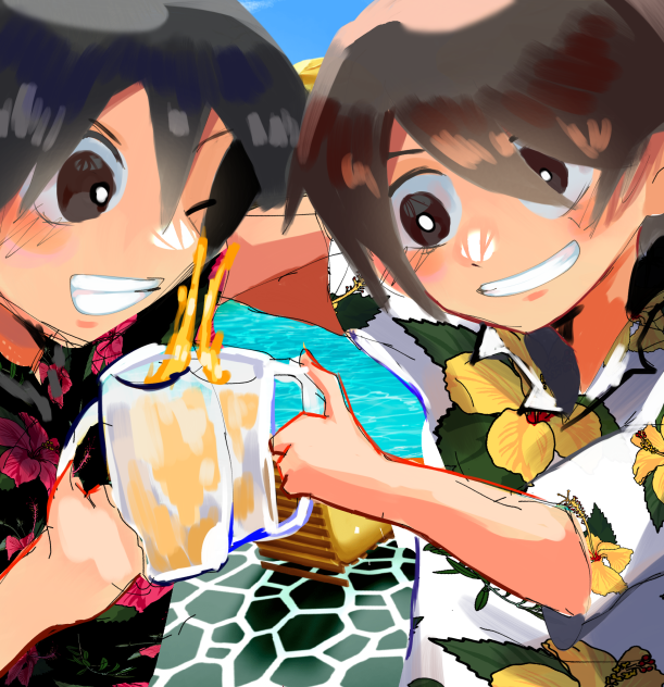 気合い十分！