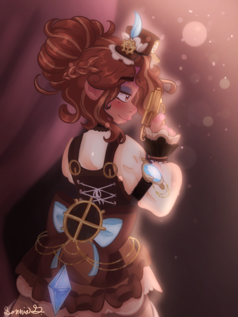 Behind the curtains