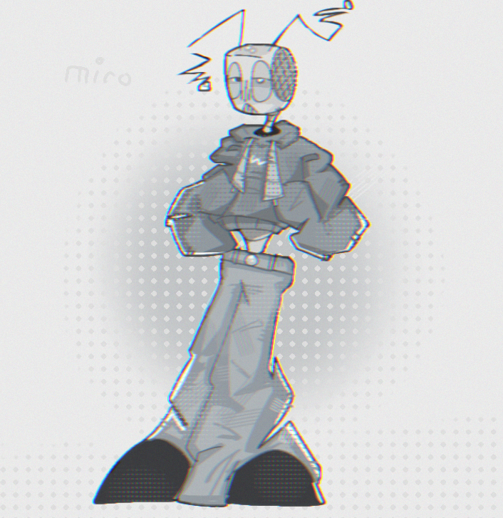 me is robot - ibisPaint