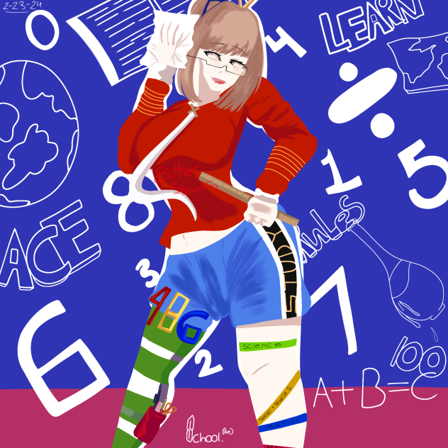 School ✏️📏👩‍🏫 [RANDOM] RE