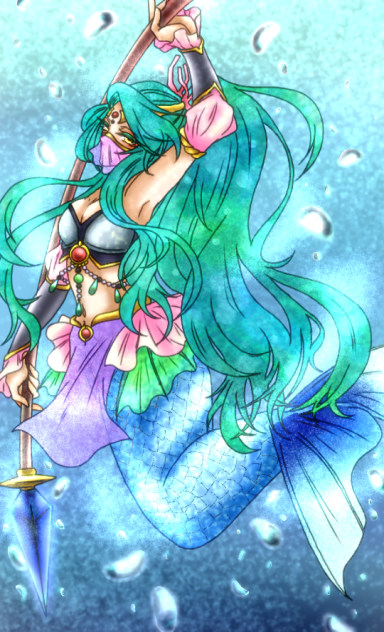 【塗った】人魚