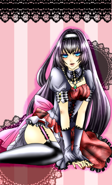 【塗った】ゴスロリ2