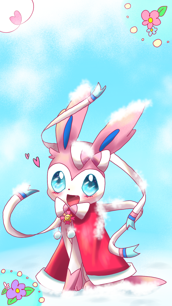 クリスマス壁紙〜ニンフィア - ibisPaint