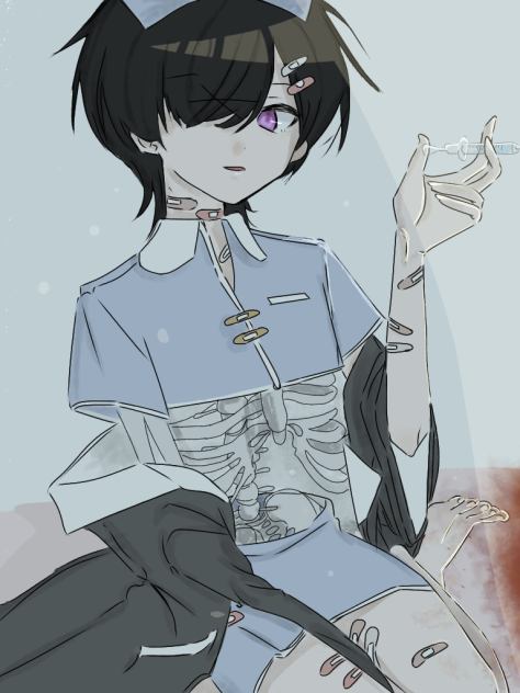 塗らせていただきました　#天野透矢