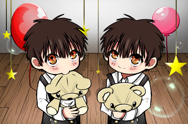 Little Yugi Twins