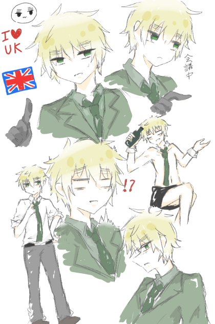 イギリスさん(言_言)