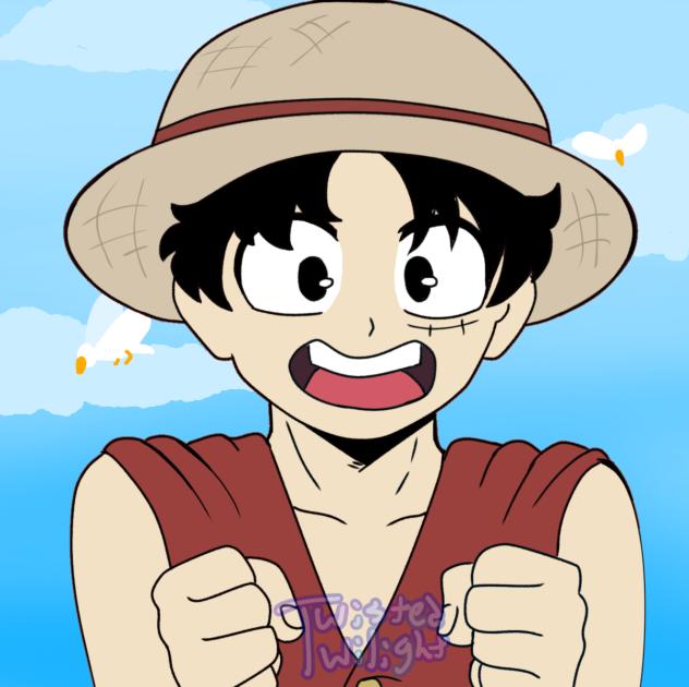 Luffy in MHA style⁉️
