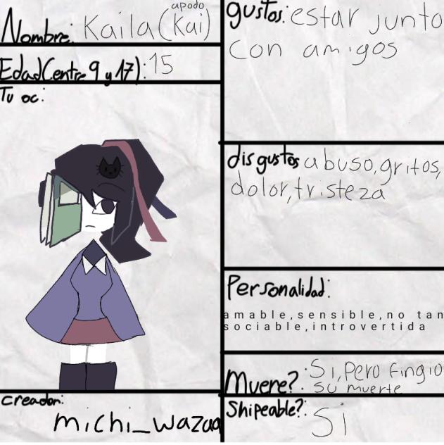 oc for fpe mi historia