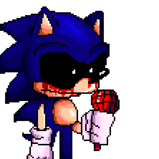 Sonic.EXE pixel art