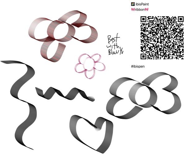 🎀ribbon QR code🎀