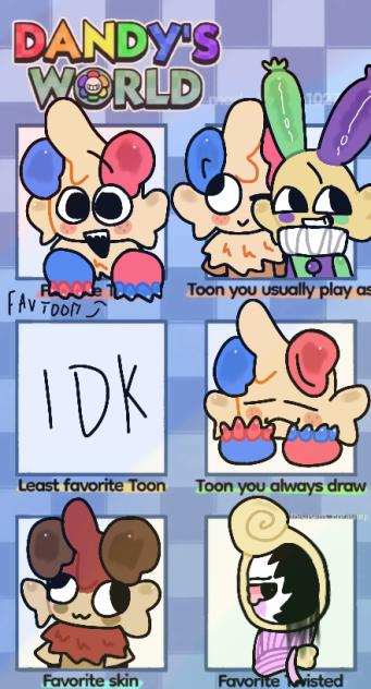 my fav character toon,skin and twisted