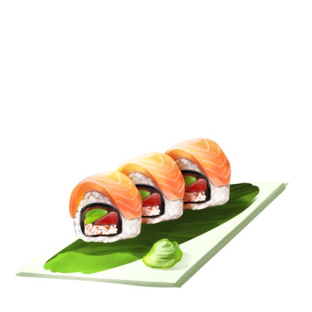sushi platter