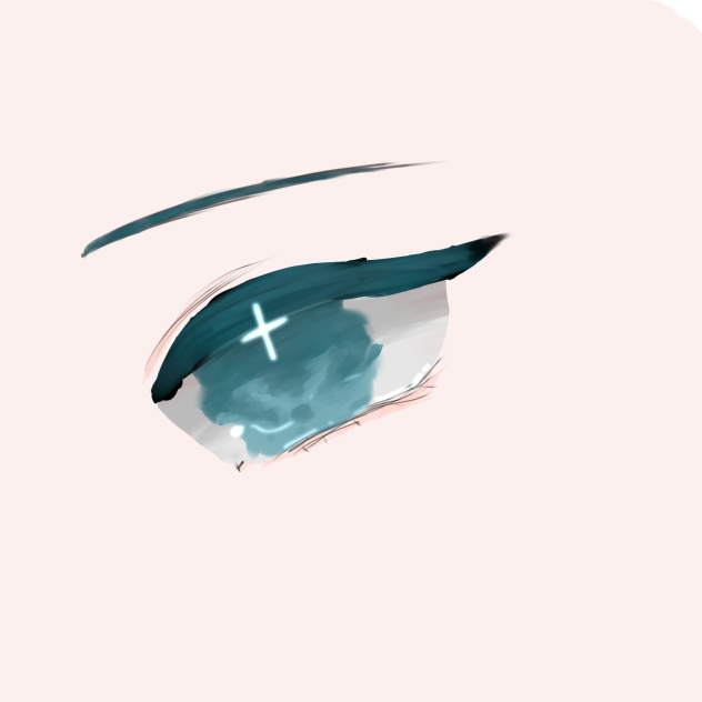おめめの練習ᐕ)ﾉ