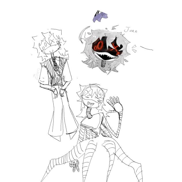 my murder drones oc!! Wip