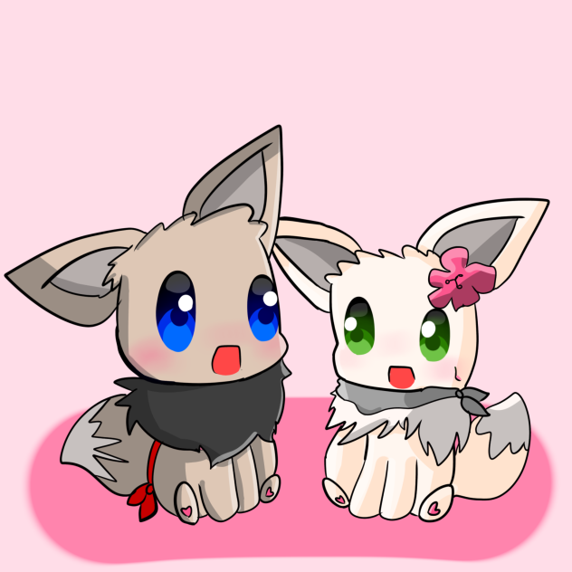 ハンナちゃんとリールくん