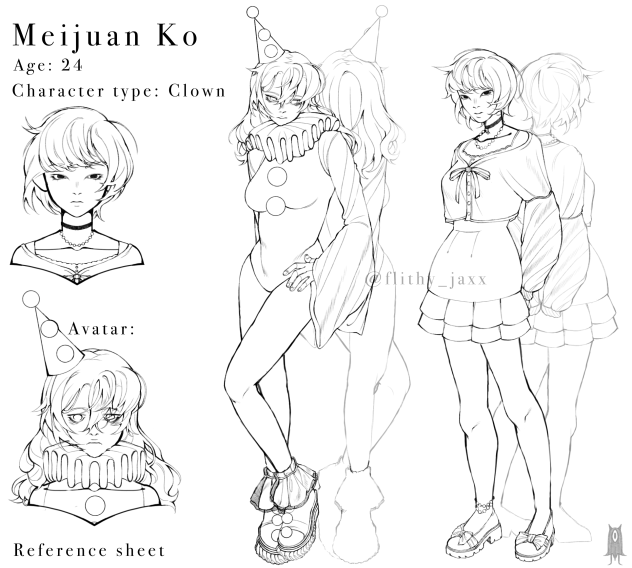 Reference sheet pt 1 - ibisPaint