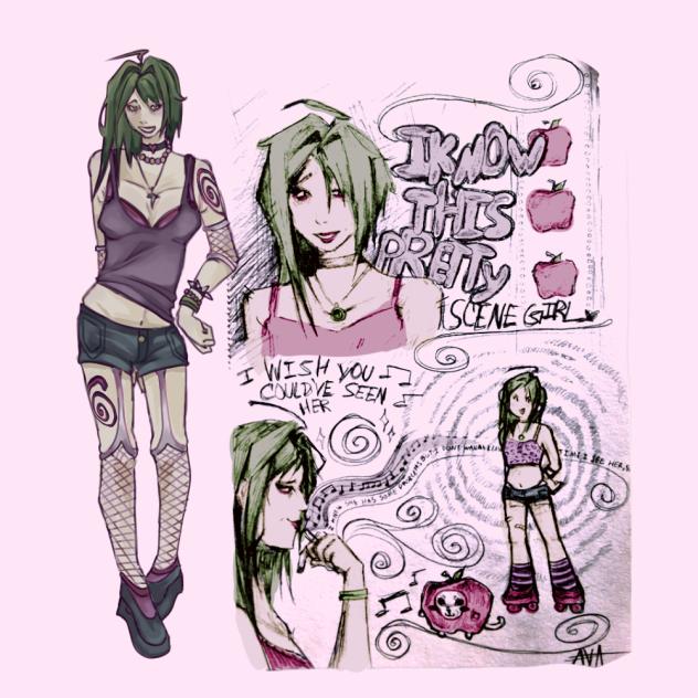 Scene girl!