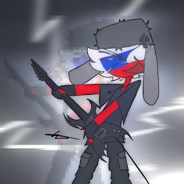 russia countryhumans (Venäjä)