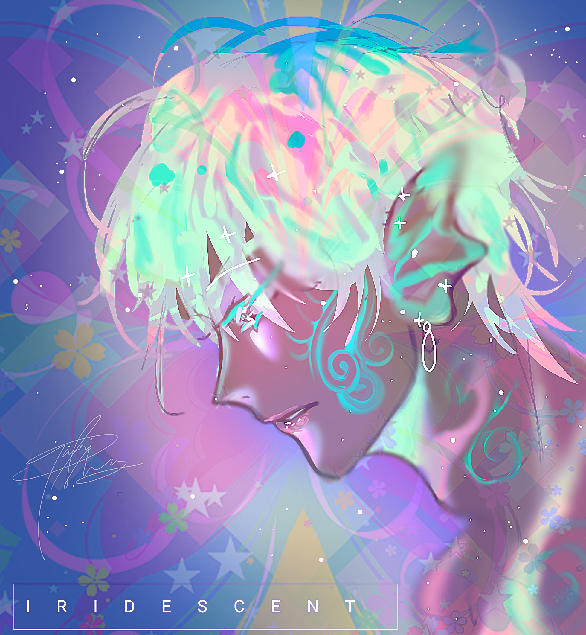 Iridescent 🌙 - ibisPaint