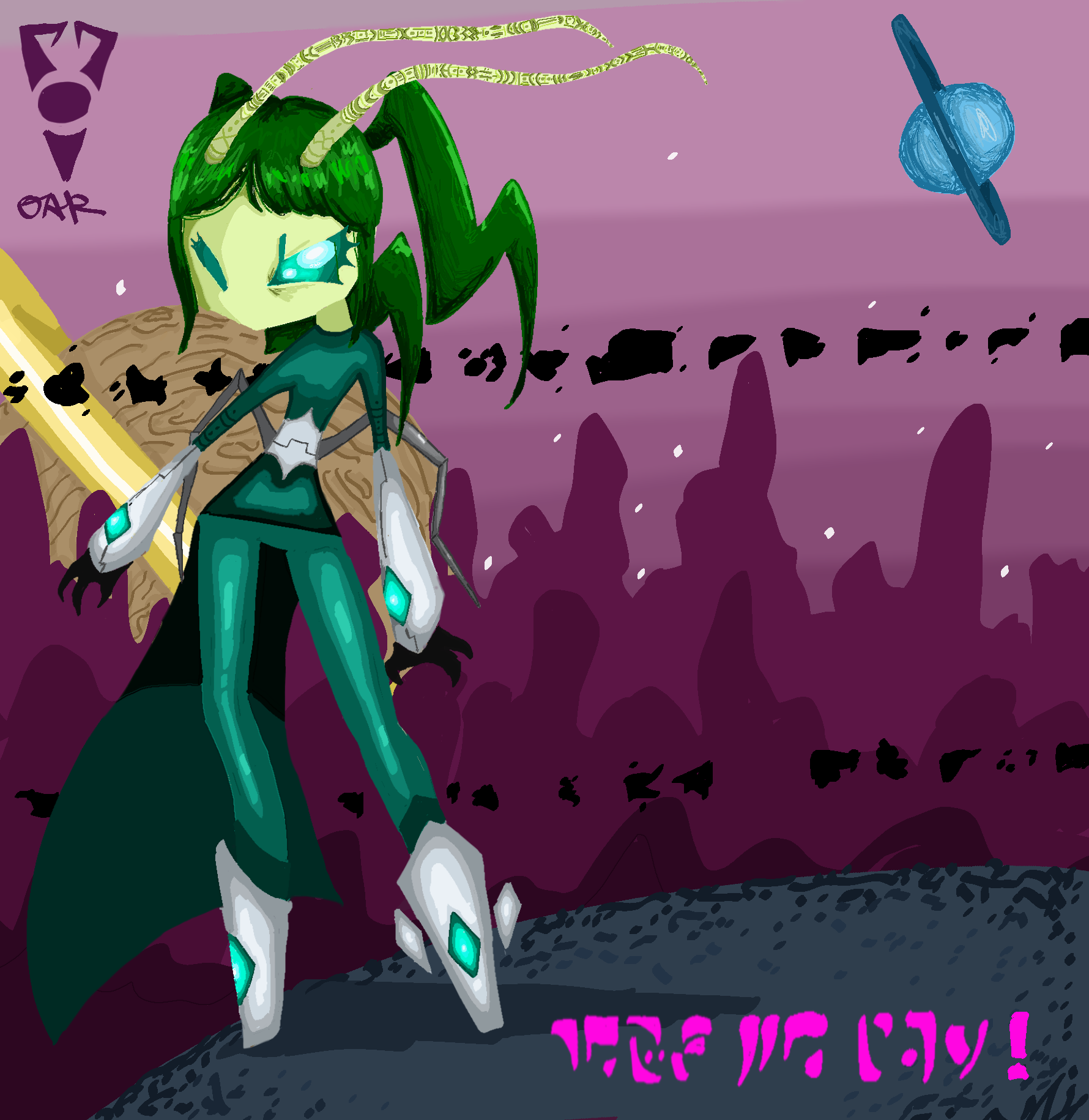 Alien OC - ibisPaint