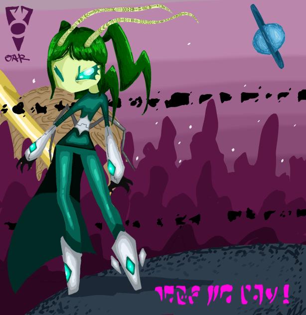 Alien OC - ibisPaint