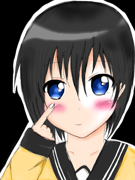 女の子A