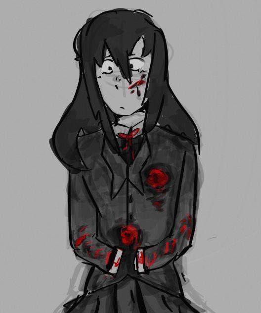 ddlc yuri sketch