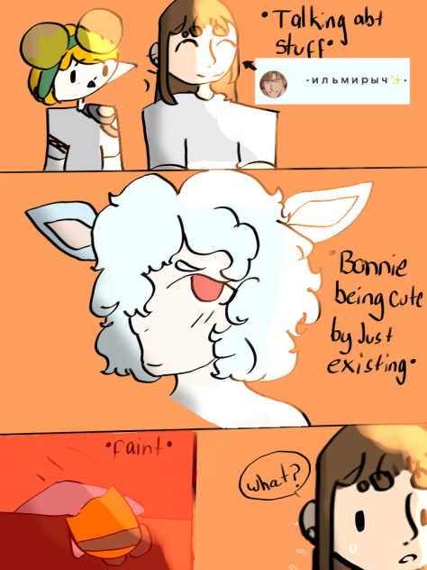 Conversation fanart