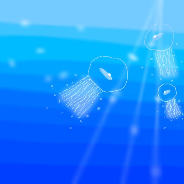 under the water 🌊 - ibisPaint