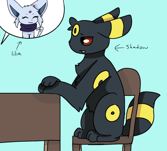 Shadow talking with Lilia