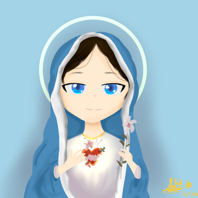 Mother Mary - ibisPaint