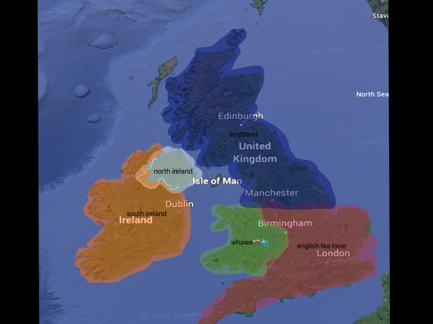 how americans describe united kingdom