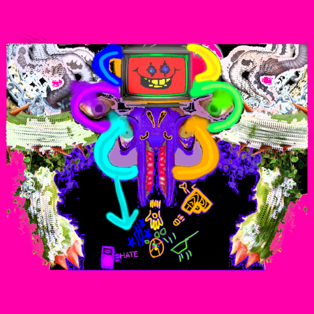 omega flowey on steroids - ibisPaint