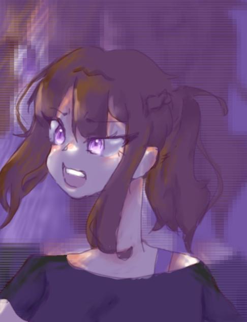 purple （︶^︶） - ibisPaint