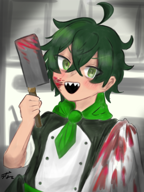 ホテペトシャークん🦈厚塗り - ibisPaint