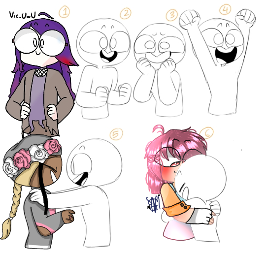 Happy collab (new character) - ibisPaint