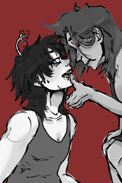 finished this old drawing