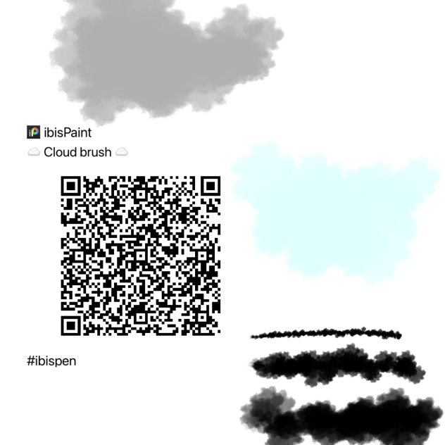 Cloud brush I found online ^^