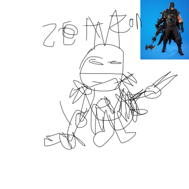 Fortnite season 2 lil bro drawing