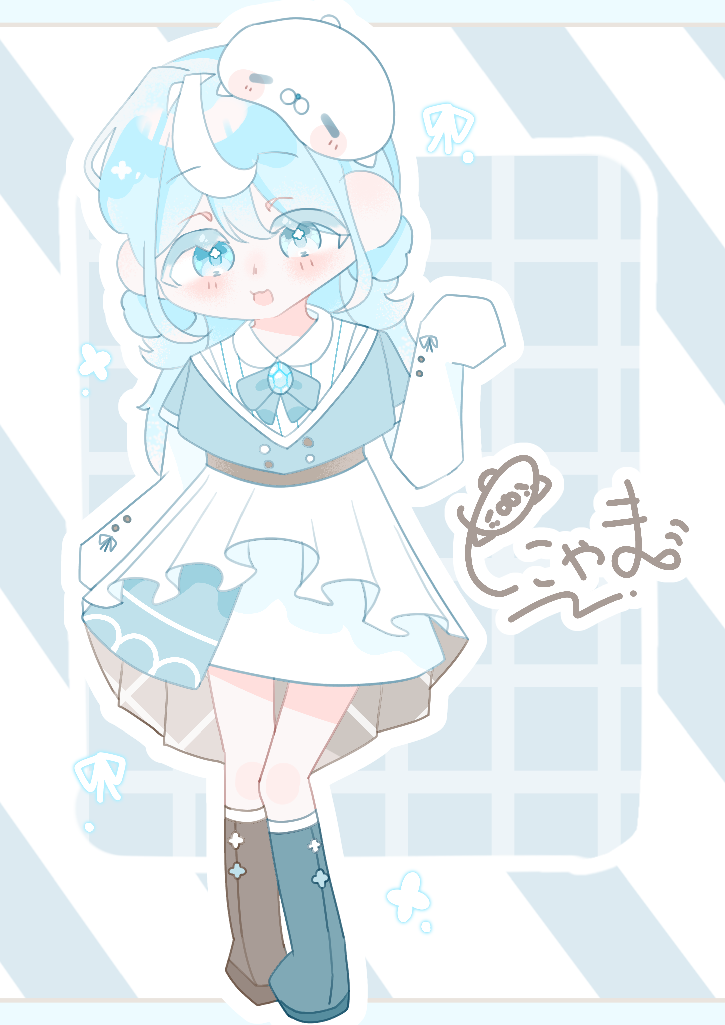 にゃにゃのにゃまキービジュアル+ - ibisPaint