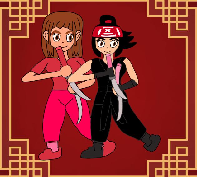Wendy And Suzume Action Figure Kung Fu.