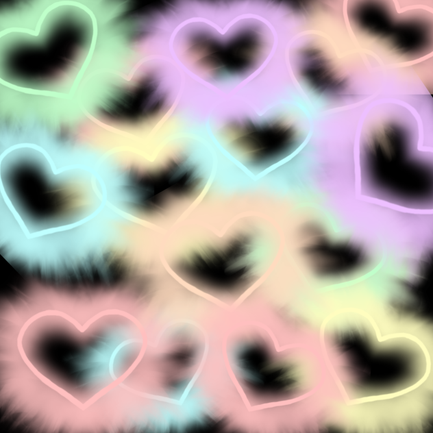 Fluffy hearts 💕
