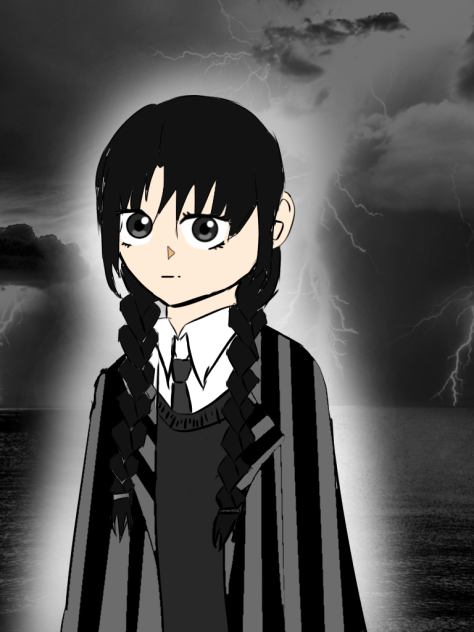 Wednesday fanart