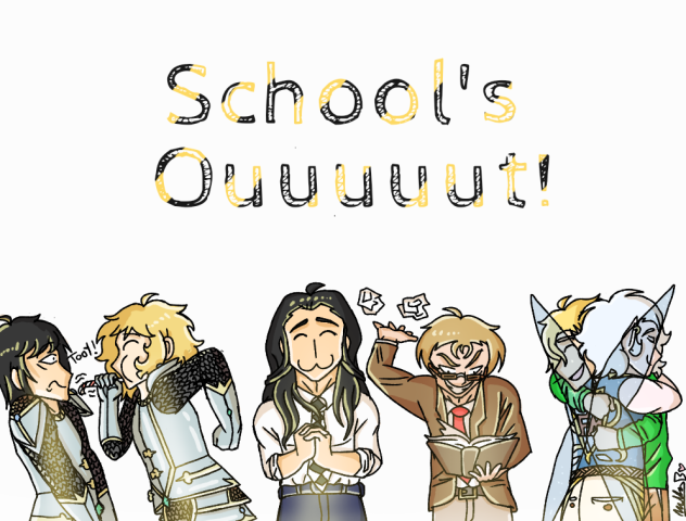 School's Out!🥳🎆🧨🎉🗣️