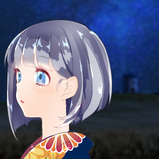 フリー線画色塗り